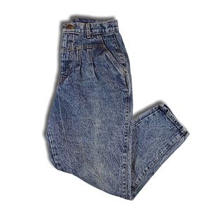 WOMEN'S ACID WASH JEANS - (11 PETITE)